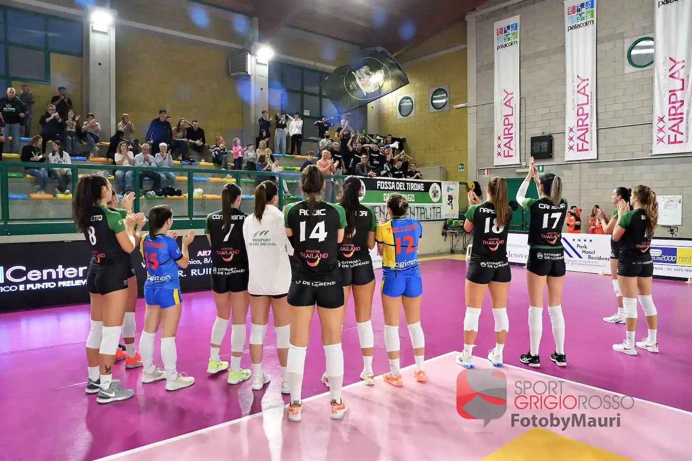 L'esordio di Offanengo contro Trento nelle immagini di Maurizio Molaschi