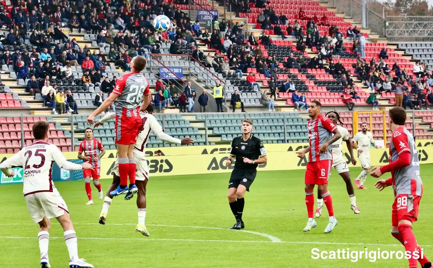 Cremonese - Salernitana negli Scattigrigiorossi
