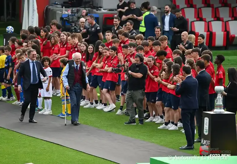 La premiazione della Cremonese    Foto Antonella Li Bianchi