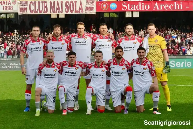 Salernitana-Cremonese negli Scatti Grigiorossi