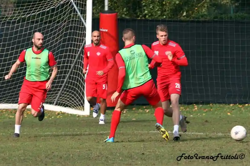 GALLERY L'allenamento grigiorosso nelle foto di Ivano