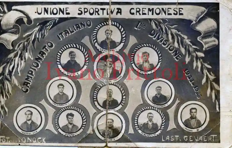 120 anni di Cremonese raccontati dalle meravigliose foto dell'archivio Ivano Frittoli