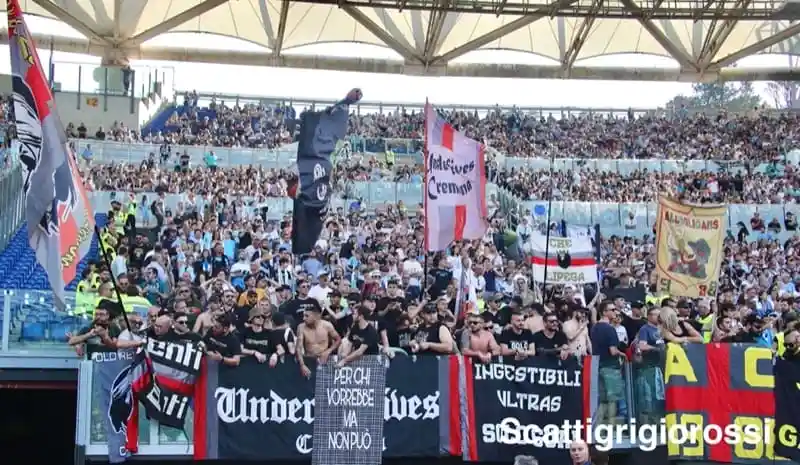 Lazio-Cremonese negli Scatti Grigiorossi