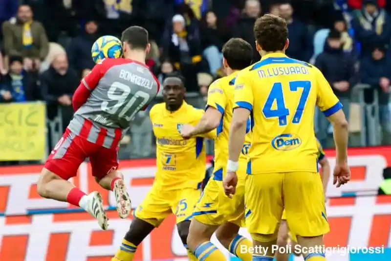 Frosinone - Cremonese negli Scatti Grigiorossi