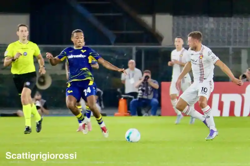 Hellas Verona - Cremonese negli Scatti grigiorossi 