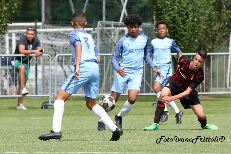 TORNEO CITTA' DI CREMONA Milan-Manchester City negli scatti di Ivano Frittoli